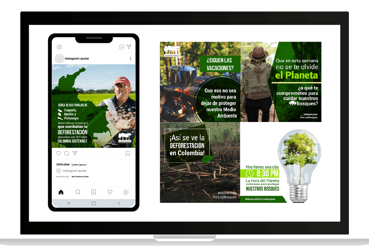 Mas accion por los bosques