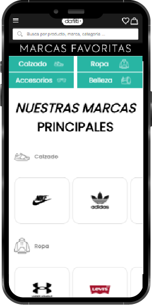 Marcas Dafiti mobile 2