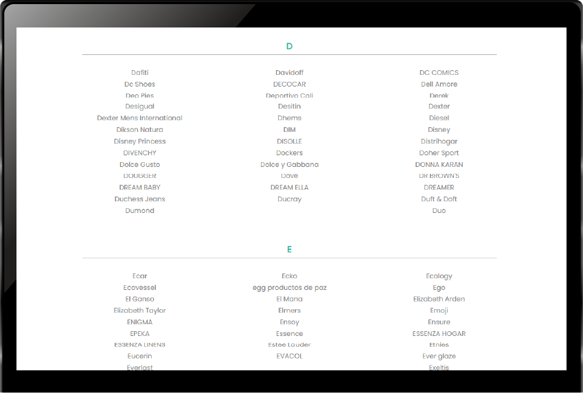 Marcas Dafiti desktop 3