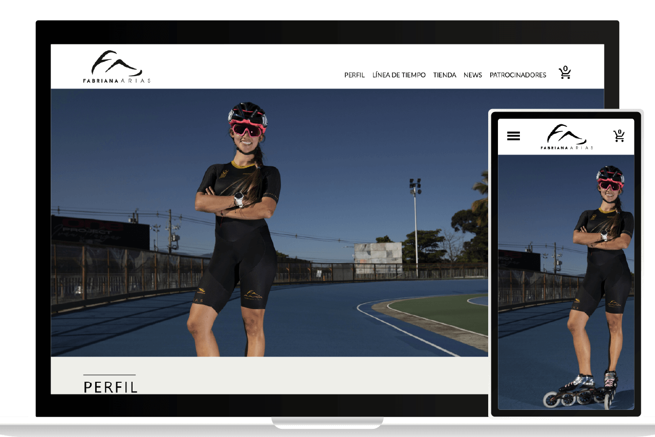 Deportista Fabriana Arias