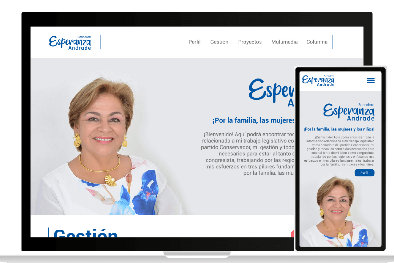 Senadora Esperanza Andrade